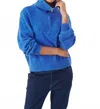 Part Two Raheen Zip Pullover In Beaucoup Blue In Blue
