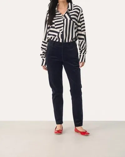 Part Two Soffys Trousers In Dark Navy In Blue