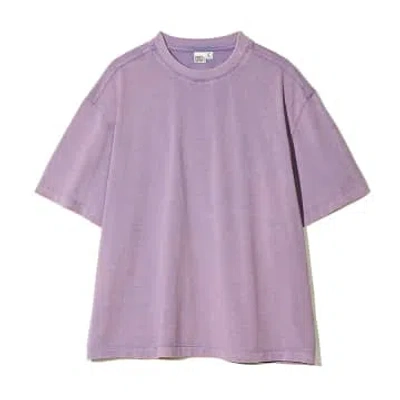Partimento Vintage Washed Tee In Purple