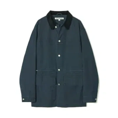 Partimento Western Chore Jacket In Navy In Blue
