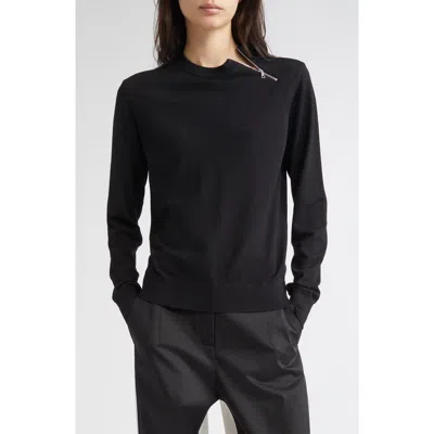 Partow Bea Zip Virgin Wool Sweater