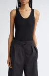 Partow Cali Bodysuit In Black