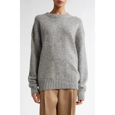 Partow Dillon Wool & Cashmere Sweater In Gray