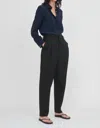 Partow Edie Shirt In Midnight In Black