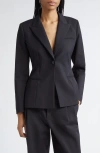 Partow Flynn Single Breasted Blazer In Black