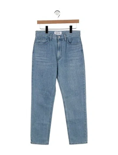 Pre-owned Partow High-rise Straight Leg Jeans W/ Tags In Blue