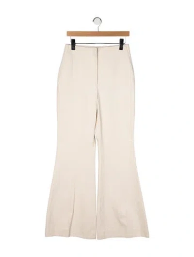 Pre-owned Partow High-rise Wide Leg Jeans In Neutral
