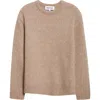 Partow London Stretch Cashmere & Silk Sweater In Brown