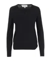 Partow Long-sleeved Sweater In Black