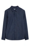 Partow Myles Denim Shirt Jacket In Blue