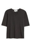 Partow Parker Modal & Cashmere T-shirt In Black