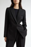 Partow Ross Virgin Wool Jacket In Black