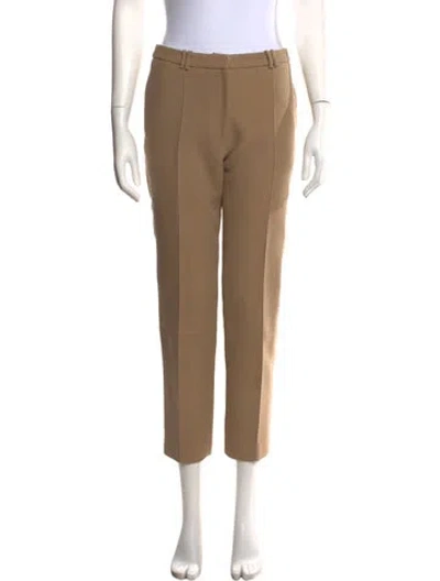 Pre-owned Partow Straight Leg Pants In Neutral