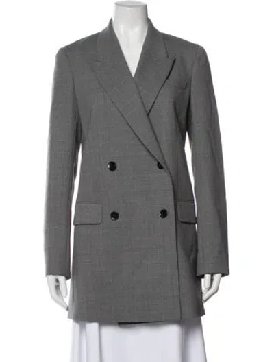 Pre-owned Partow Virgin Wool Blazer W/ Tags In Green