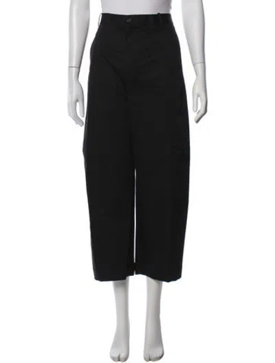 Pre-owned Partow Wide Leg Pants In Black