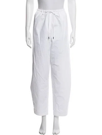 Pre-owned Partow Wide Leg Pants In Grey