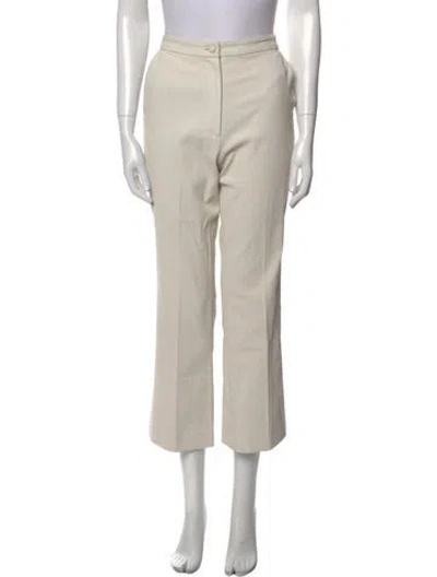 Pre-owned Partow Wide Leg Pants In Neutral