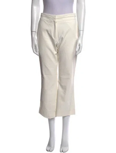 Pre-owned Partow Wide Leg Pants In Neutral