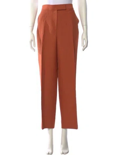 Pre-owned Partow Wide Leg Pants In Orange