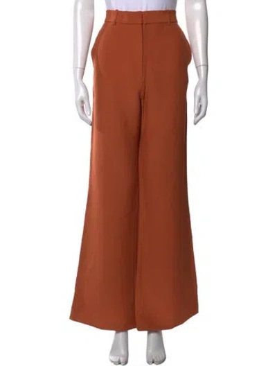Pre-owned Partow Wide Leg Pants In Orange