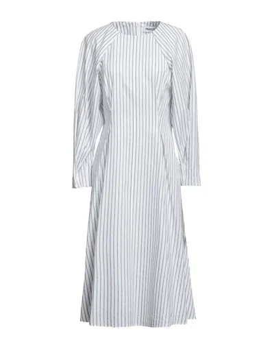 Partow Midi Dresses In White