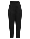 Partow Woman Pants Black Size 4 Virgin Wool In Black