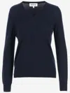Partow Wool Sweater In Blu  Navy