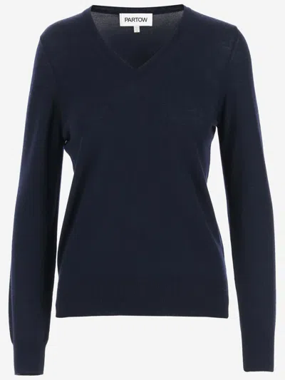 Partow Wool Sweater In Melange Tramonto