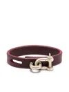 Parts Of Four 15mm Restraint Charm Bracelet In Rot