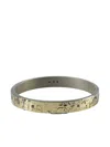 Parts Of Four 18k Yellow Gold Sistema Bangle Bracelet In Metallic
