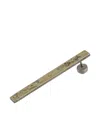 Parts Of Four 18kt Yellow Gold Plate Earring In Brown