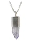 Parts Of Four Amethyst Necklace In Metallic