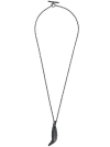 Shop Parts Of Four Bear Tooth Necklace Ghost (small, Ka) In Black Sterling