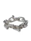 Parts Of Four Charm Bracelet In Silber