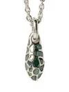 Parts Of Four Chrysalis Halskette Mit Blauem Diamanten In Silber