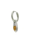 Parts Of Four Sterling-silver Chrysalis Srystal Earring In Silber