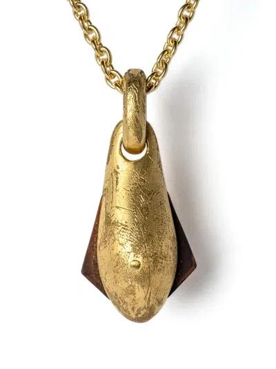 Parts Of Four Chrysalis Gold-plated Necklace