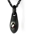 Parts Of Four Chrysalis Pendant Necklace In Black