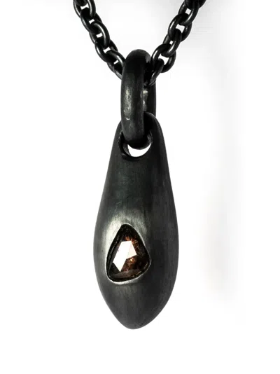Parts Of Four Chrysalis Pendant Necklace In Black
