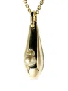 Parts Of Four Chrysalis Pendant Necklace In Gold