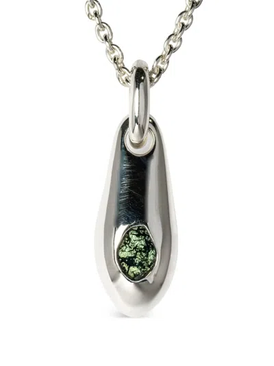 Parts Of Four Chrysalis Pendant Necklace In Silber