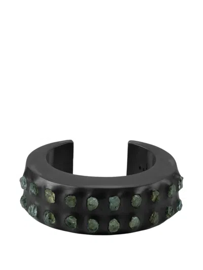 Parts Of Four Crescent Aquamarine Bracelet In Gray