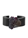 Parts Of Four Crescent Bracelet In Black