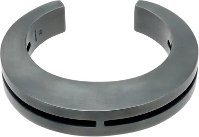 Parts Of Four Crescent Crevice Bracelet In Metallic