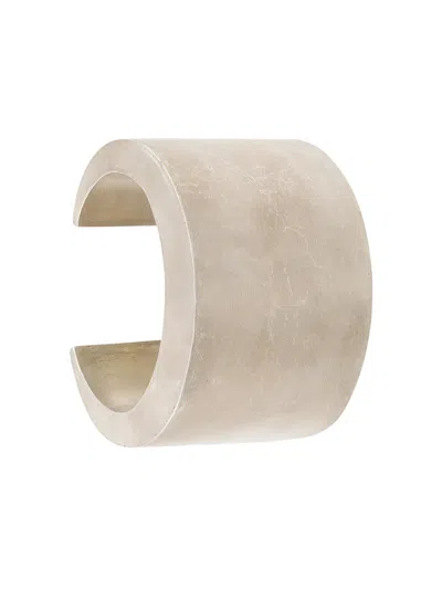 Parts Of Four Crescent Cuff Bracelet In Silver