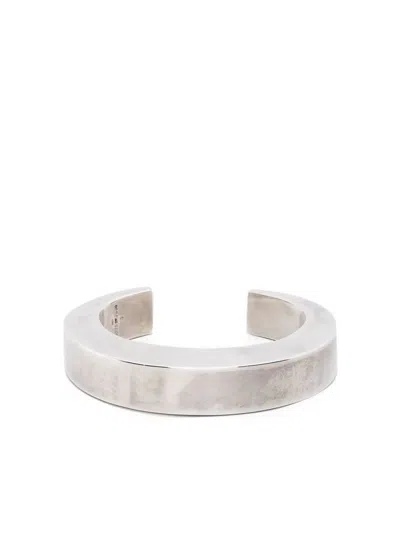 Parts Of Four Crescent Cuff Bracelet In Silver