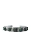 Parts Of Four Crescent Cuff Bracelet In Silver