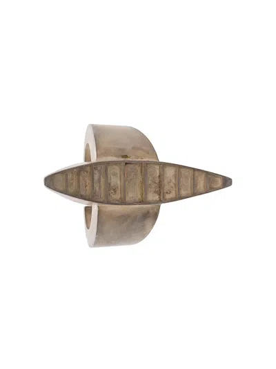 Parts Of Four Crescent Hathor Inlay Bracelet In Silver