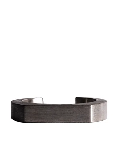 Parts Of Four Crescent Plane Bracelet In Silver