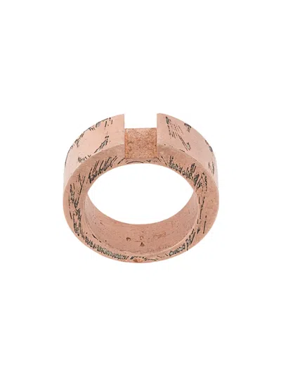 Parts Of Four Crescent Rift Ring In Pink